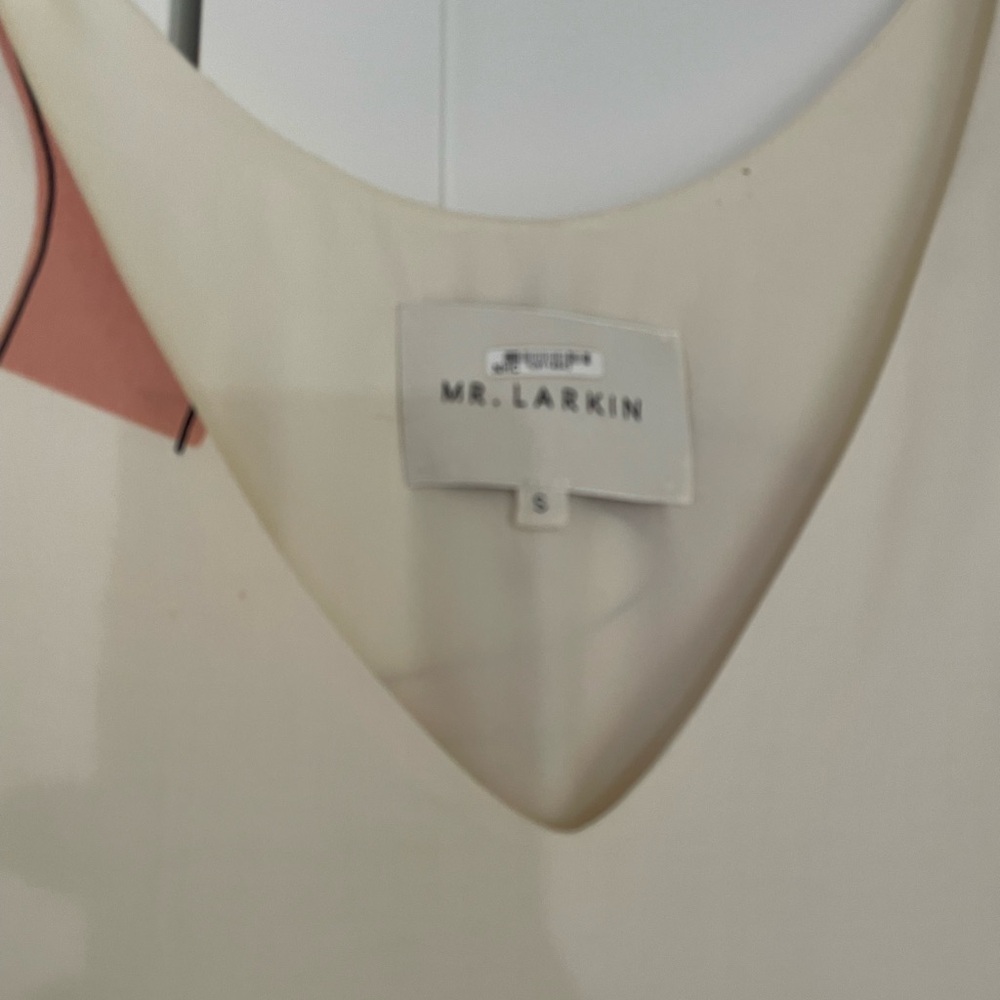 Mr. Larkin Midi V-Neck Dress with Hand-Drawn Print - Picture 9 of 15